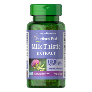 Milk Thistle 4:1 Extract 1000 mg (Silymarin)