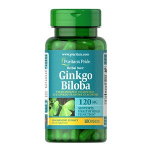 Ginkgo Biloba Standardized Extract 120 mg