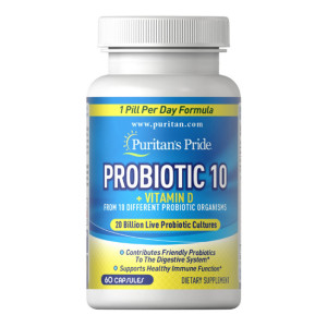 Probiotic 10 with Vitamin D