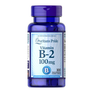 Vitamin B-2 (Riboflavin) 100 mg