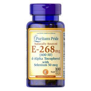 Vitamin E-with Selenium 400 IU Natural